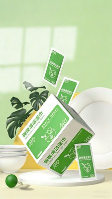 Cleaning wipes for tableware Cleaning wipes for tableware